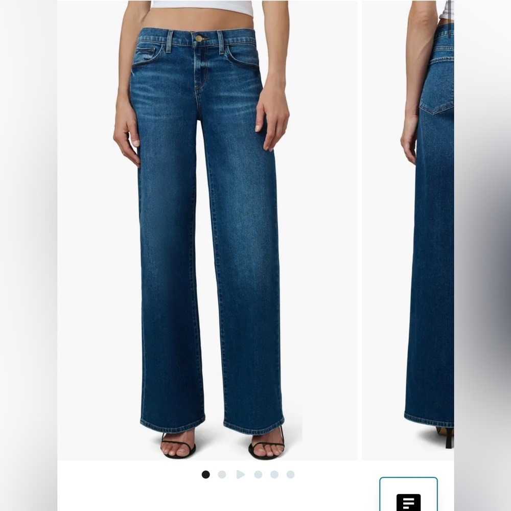 Joe’s The Lou Lou Low Rise Wide Leg Jeans- NWOT